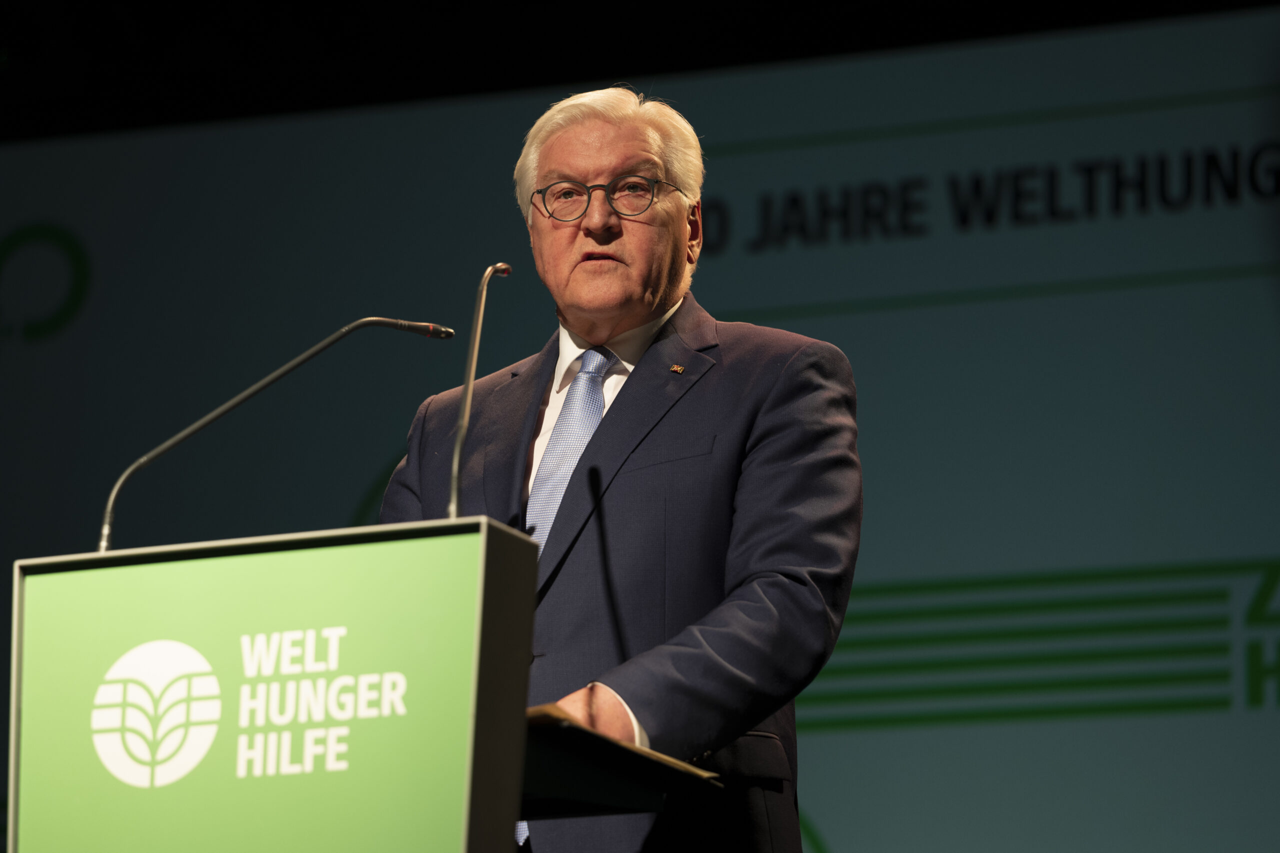 14.12.2022, Berlin, Tipi am Kanzleramt, Feier 60 Jahre Welthungerhilfe, Frank-Walter Steinmeier